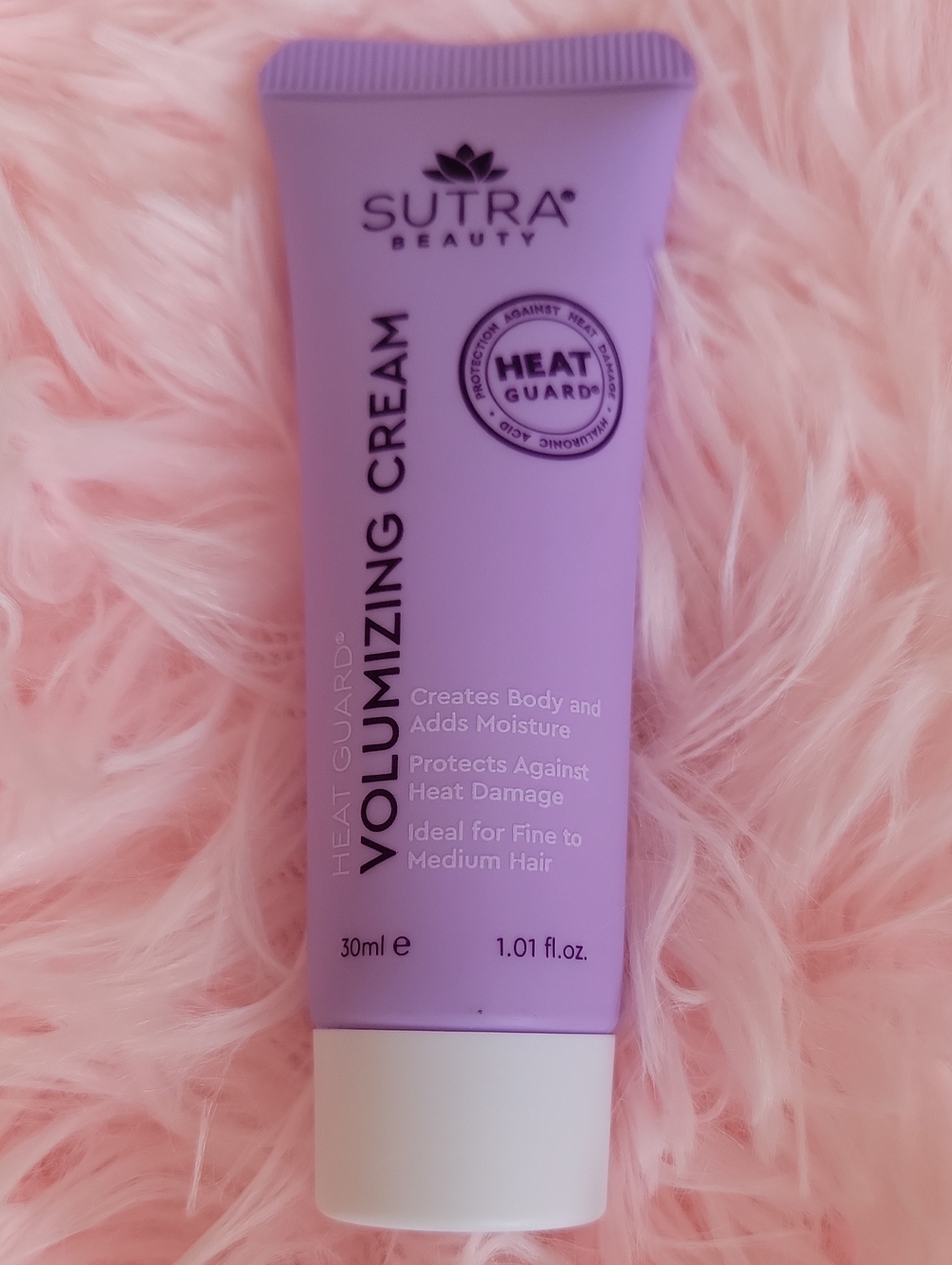 Sutra Beauty Heat Guard Volumizing Cream - Lavender